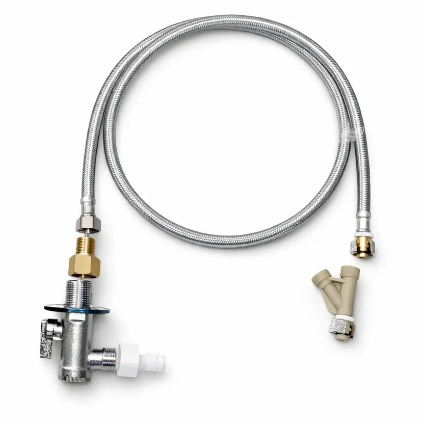 Kit de connexion en eau pour wc lavant suspendu