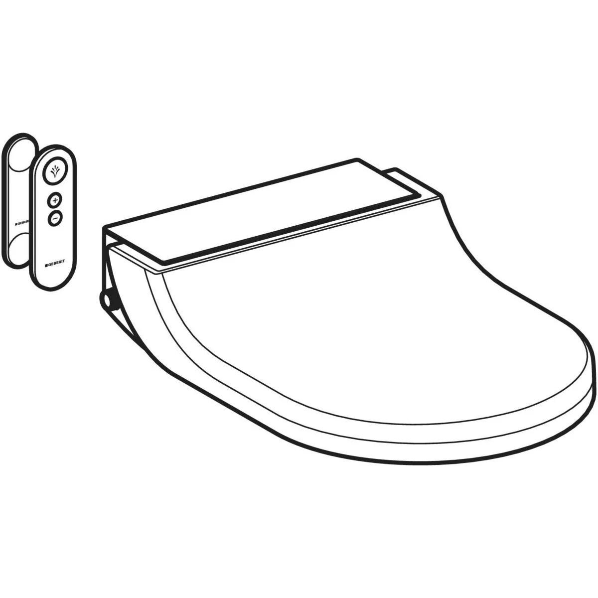 Geberit AquaClean Tuma classic vue technique