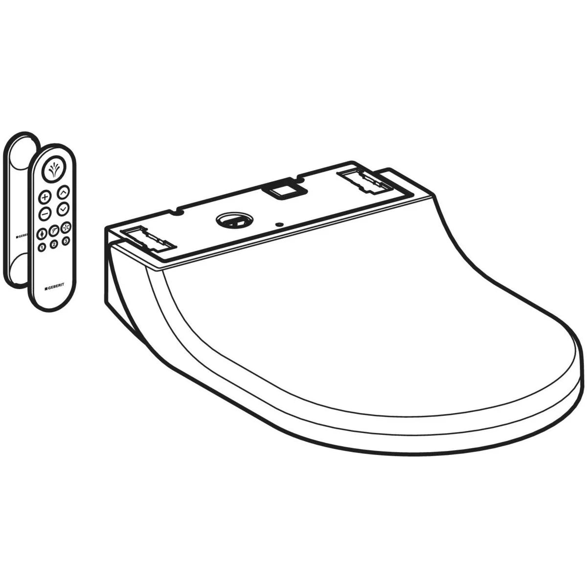 Geberit AquaClean Tuma comfort vue technique