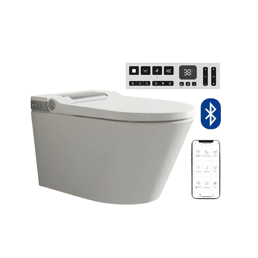 Wc japonais suspendu TopToilet Suspens Crystal Ultimate