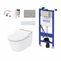 Pack TOTO RW Auto Flush complet avec plaque inox